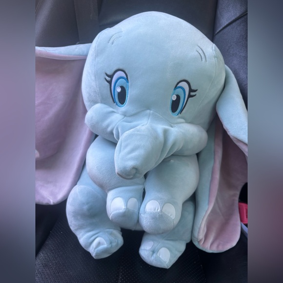 Other - TY Sparkle Disney Dumbo Plush Elephant – Light Blue – Stuffed Animal